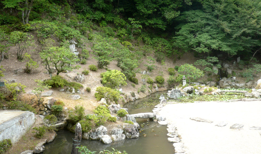 国指定名勝　根来寺庭園