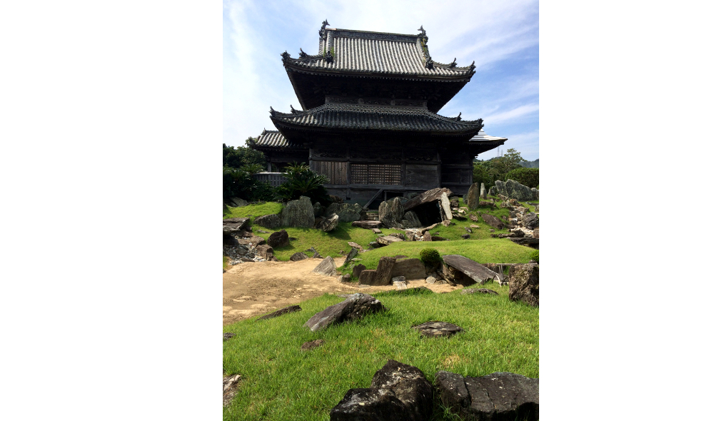 国指定名勝　阿波国分寺庭園